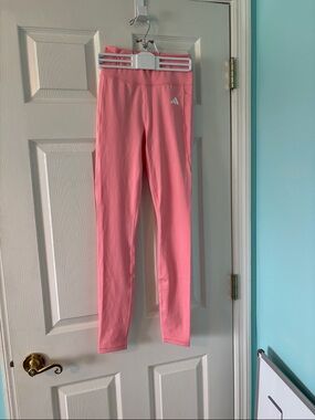 adidas Coral Pink Aeroready Tight Fit Top